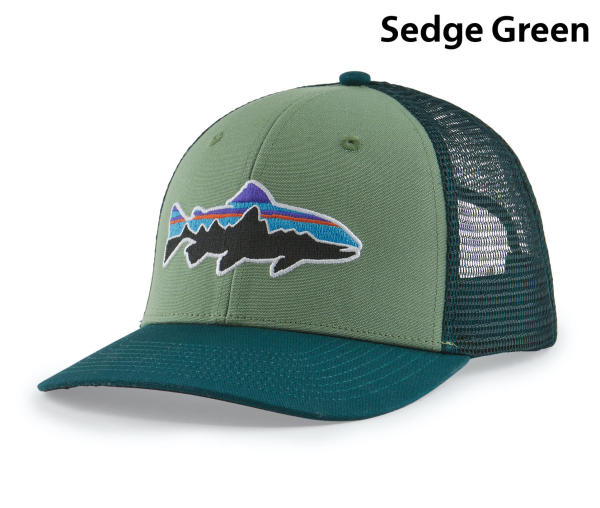 Patagonia Fitz Roy Trout Trucker Hat 38288 SEGN Patagonia Fitz Roy Trout Trucker Hat 38288 SEGN